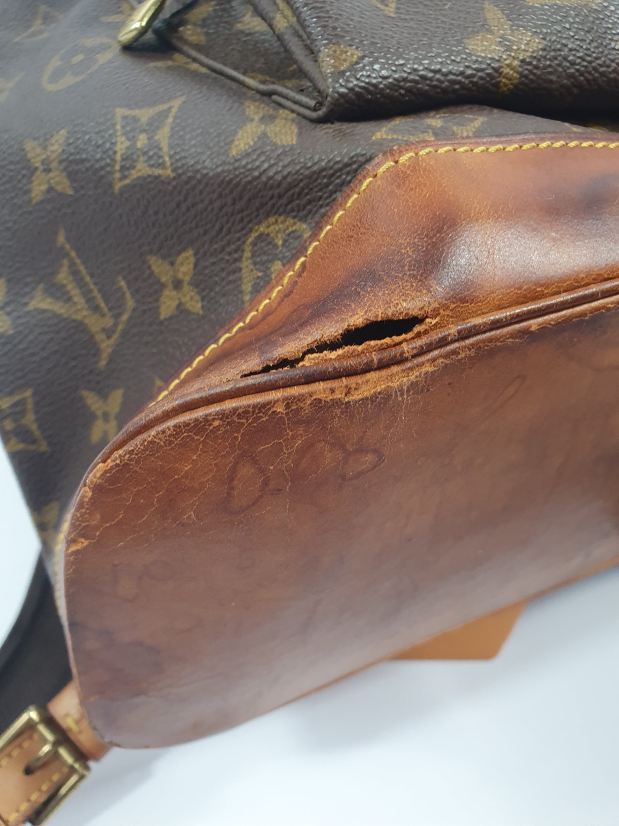 Louis Vuitton Rucksack aus Canvas