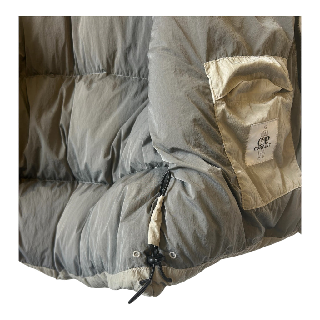 C.P. Company Eco-Chrome R Mixed Hooded Down Gilet