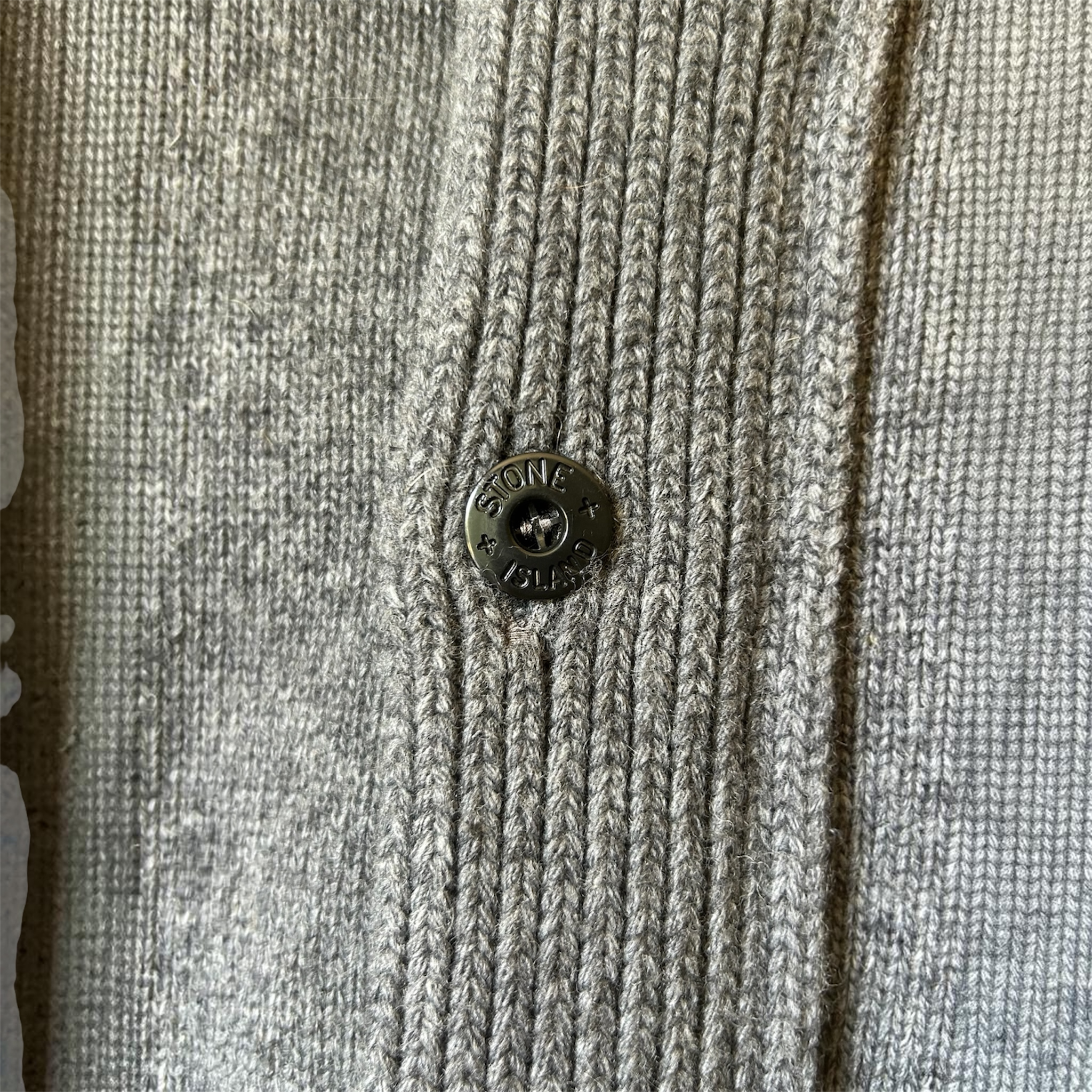 Stone Island Woll Cardigan