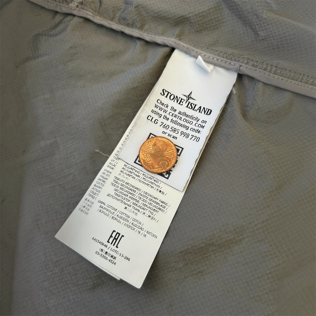 Stone Island Garment Dyed Pixel Reflective