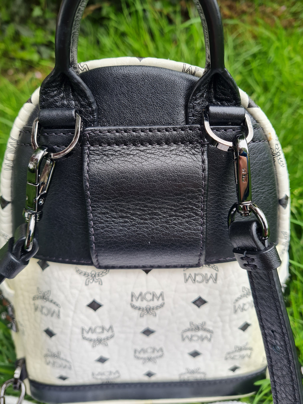 MCM mini Rucksack weiß
