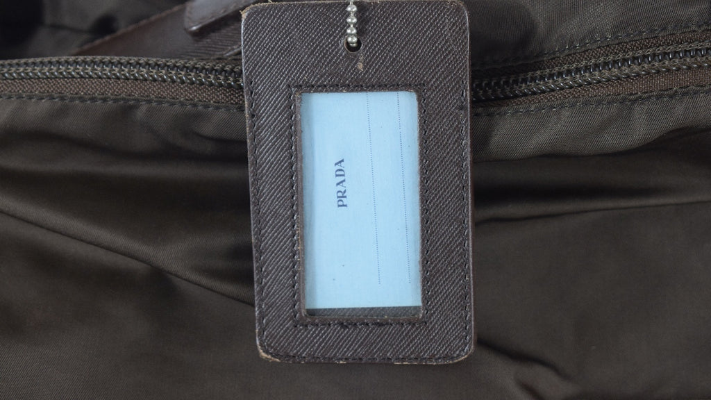 Prada Kleidersack in braun