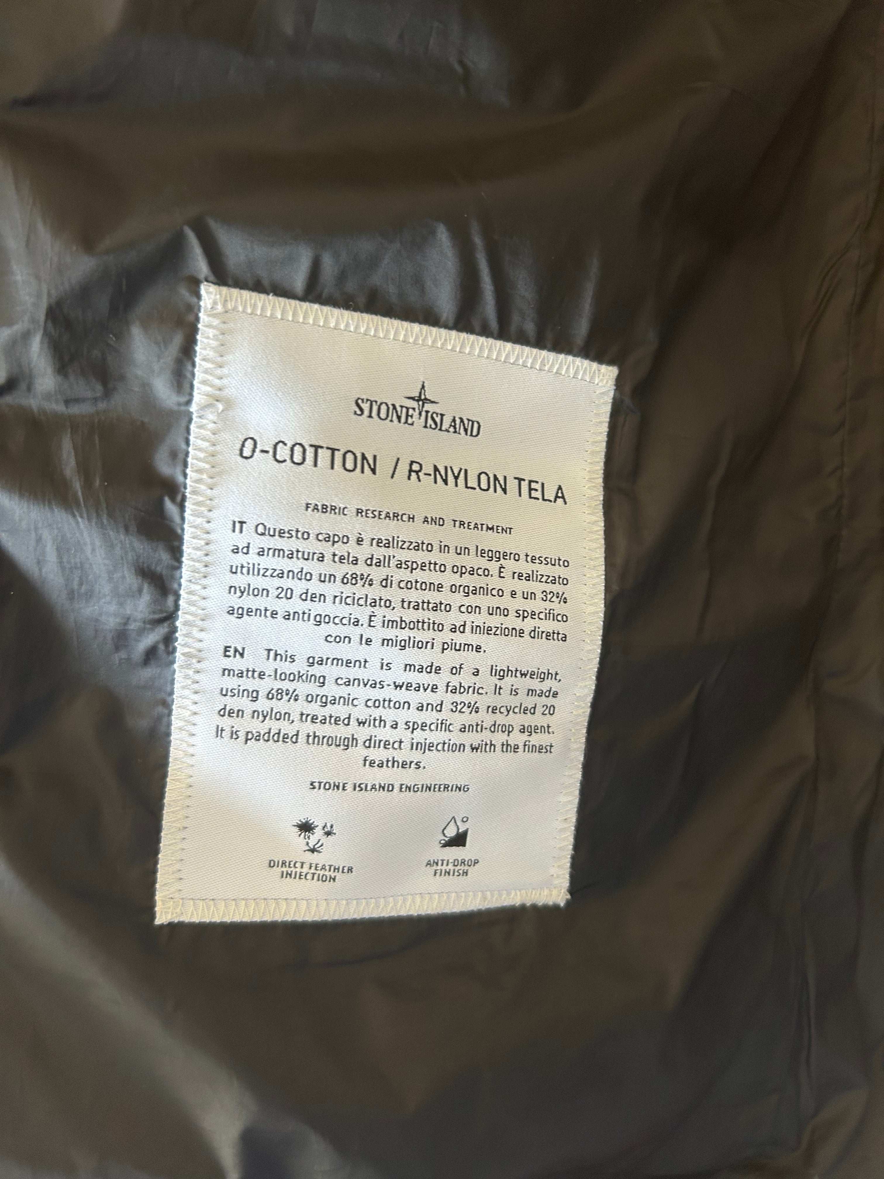 Stone Island O-Cotton R-Nylon Tela