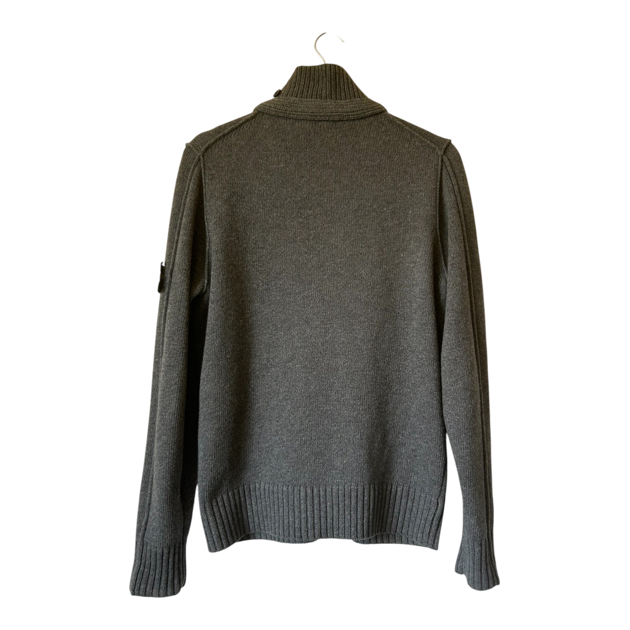 Stone Island Woll Cardigan