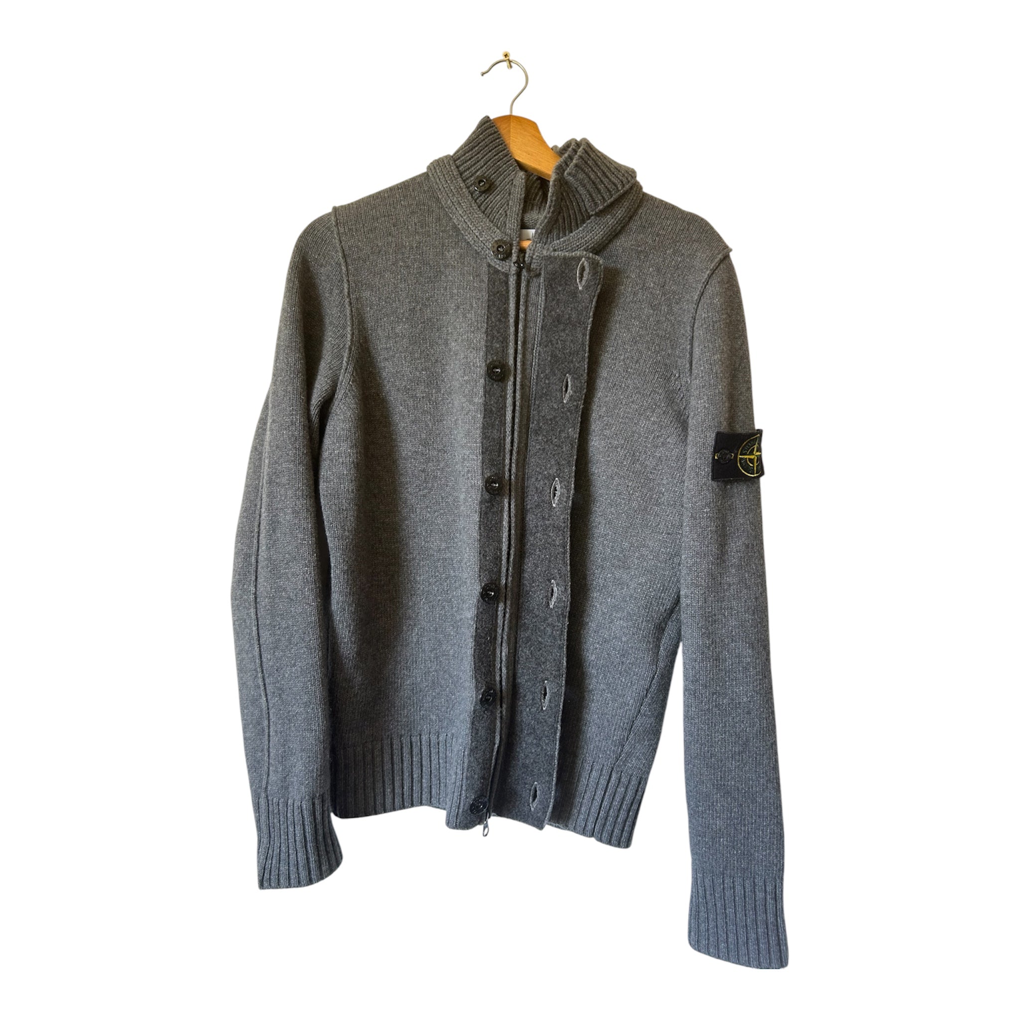Stone Island Woll Cardigan