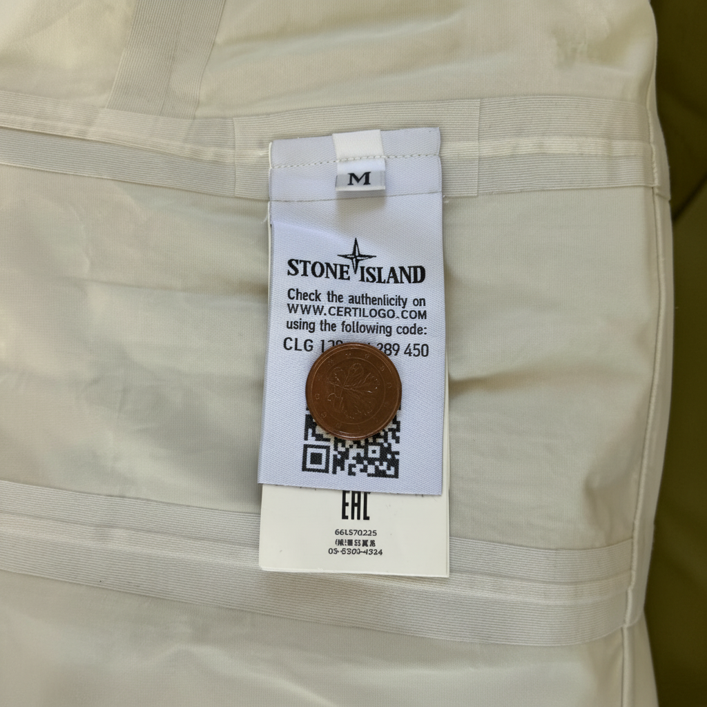 Stone Island Water Repellent Supima Cotton