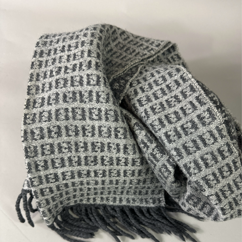 Fendi Monogram Wool Scarf