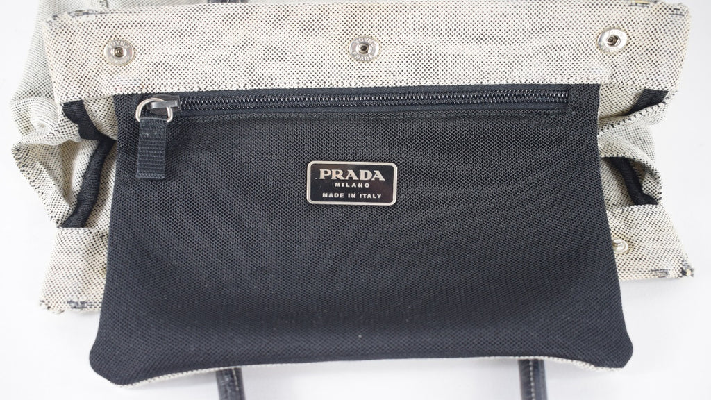 Prada Handtasche aus Baumwollgewebe