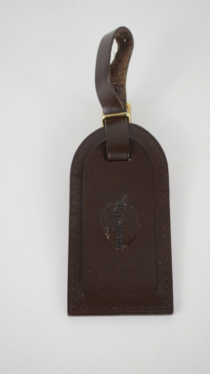 Louis Vuitton Brown Luggage Tag