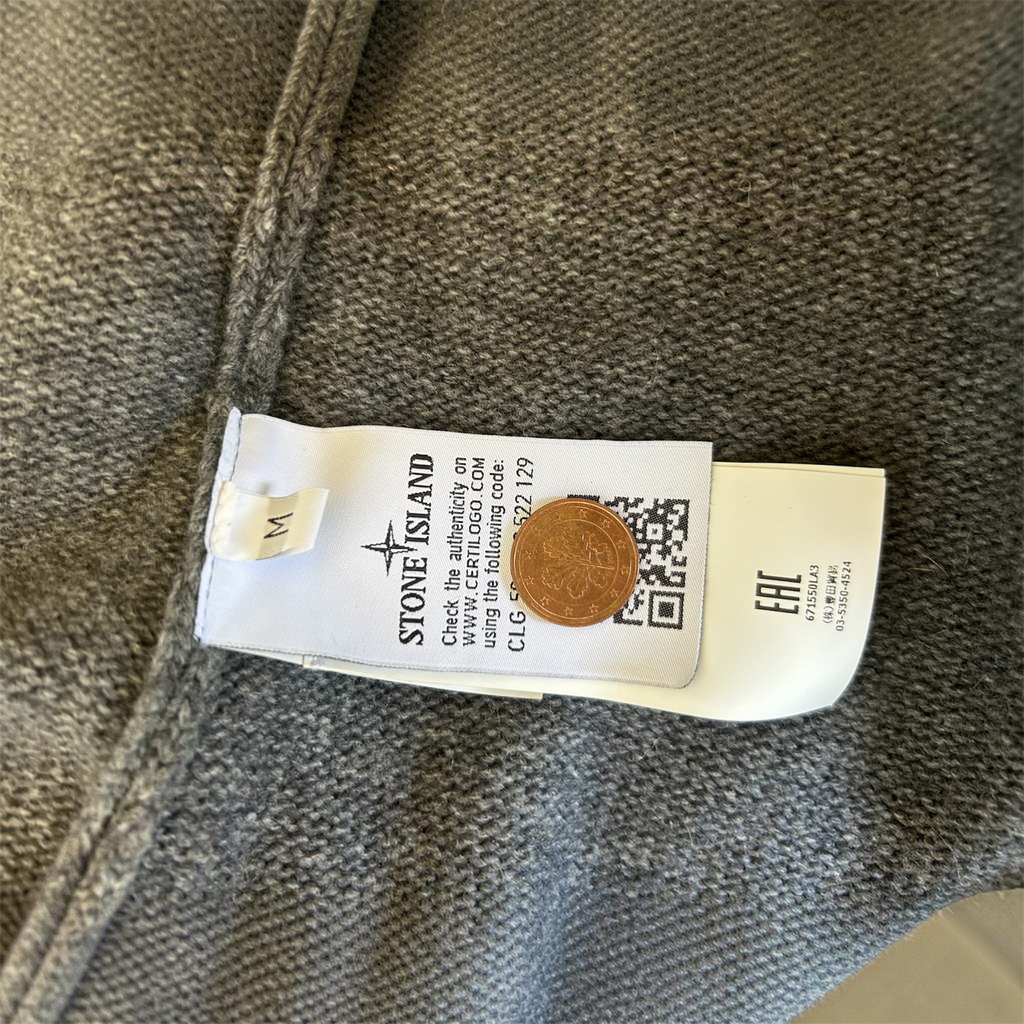 Stone Island Woll Cardigan