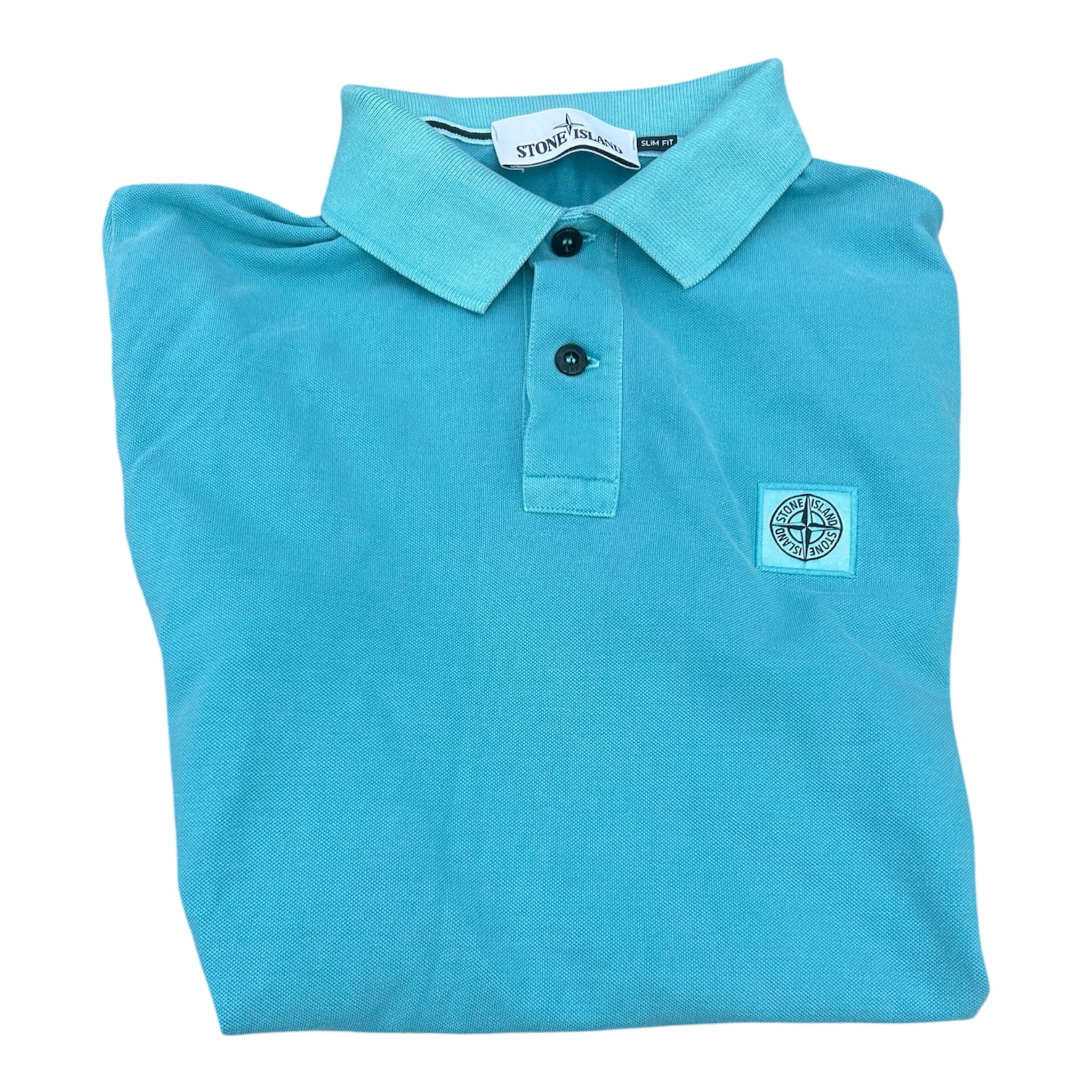 Stone Island Pigment Dyed Cotton Polo