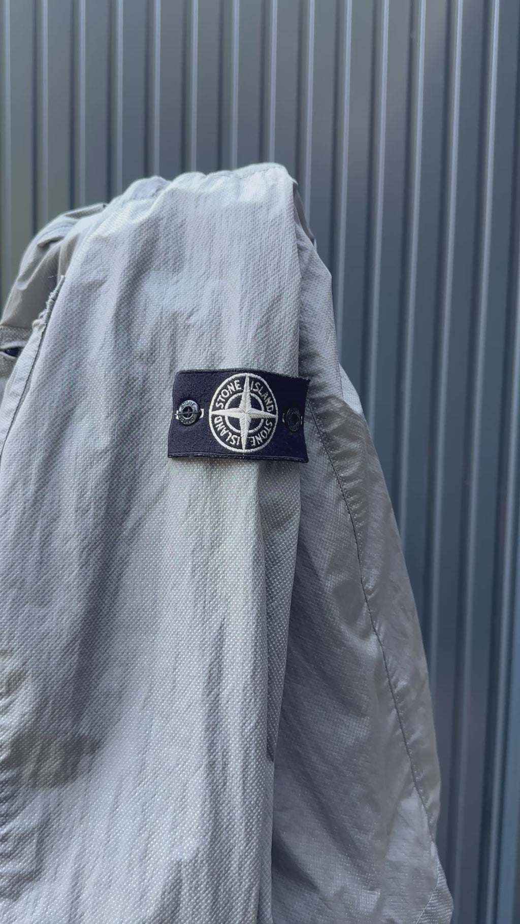 Stone Island Garment Dyed Pixel Reflective